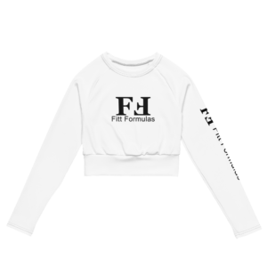 FF Women Recycled long-sleeve crop top